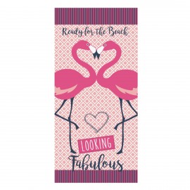 Custom Embroidered Beach Towel for Women Men Girls
