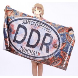 Logo Branded 60"x30" Sublimated Beach Towel