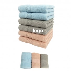 Fully Hemmed Cotton Hand Towel Custom Imprinted