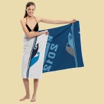 Jacquard Loop Terry Beach Towels (30" x 60", 18.5 lbs./dozen) Custom Imprinted