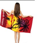 Logo Branded Sublimation Beach Towels