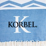 Logo Branded Aegean Peshtemal Beach Towel (Embroidered)