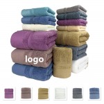 Custom Imprinted Premium Blank Resort Bath Towels With Dobby Border