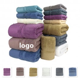 Custom Imprinted Premium Blank Resort Bath Towels With Dobby Border  Custom Imprinted Premium Blank Resort Bath Towels With Dobby Border
