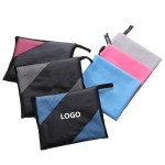 Custom Imprinted Quick Dry Towels With Mesh Bag