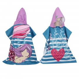 Kids Hooded Bath Towel with Logo