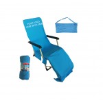 Custom Imprinted Beach Chair Cover w/ Cool towel (EMB customized logo)