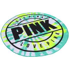 Custom Imprinted Round Beach Towel,Microfiber Mat