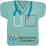 Scrubs Jersey Shaped Rally Towel Custom Imprinted