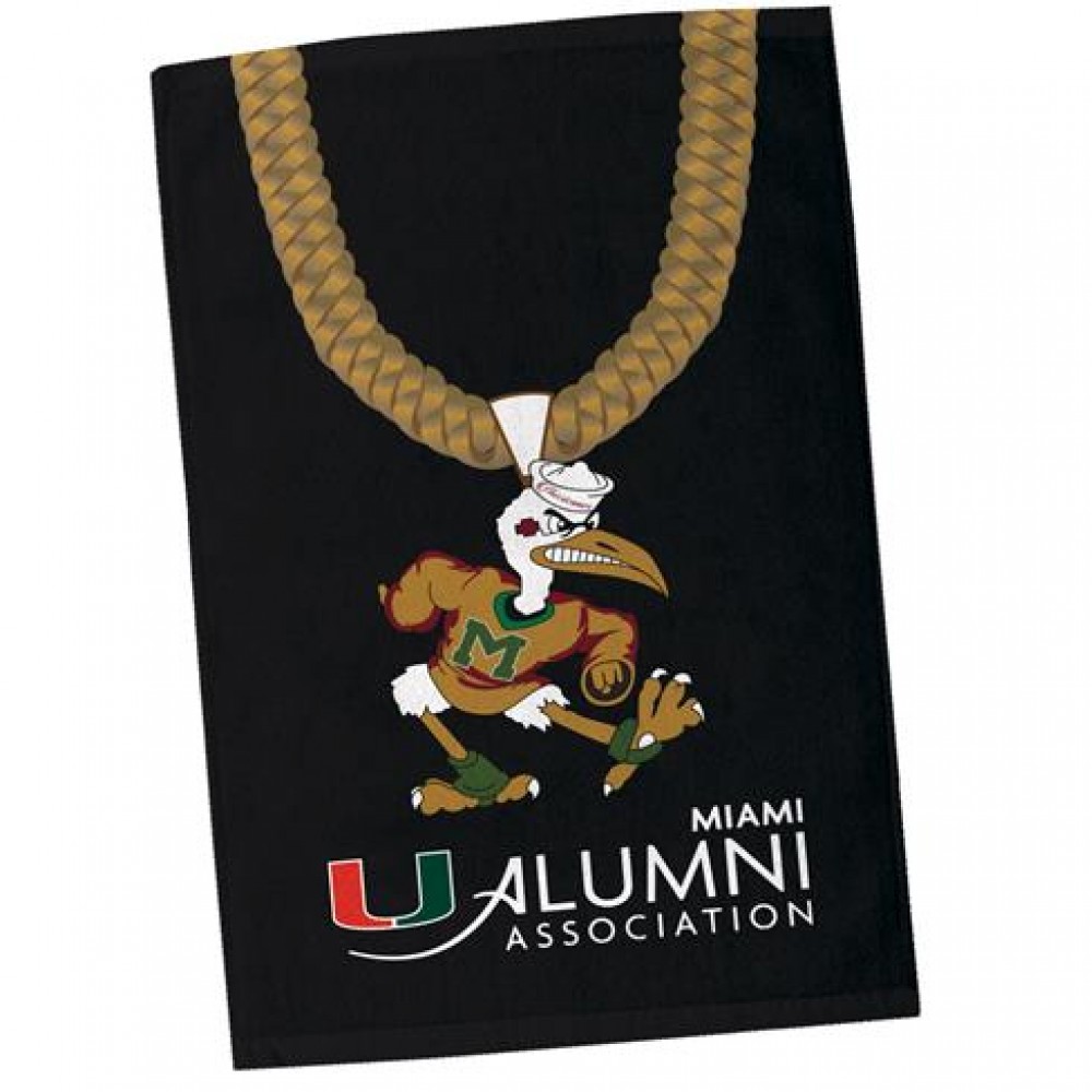 11" x 18", 1.25 lb., Sublimated Rally Towel Custom Printed 11" x 18", 1.25 lb., Sublimated Rally Towel Custom Printed