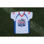 Custom Embroidered Football Jersey Shaped Rally Towel