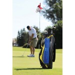 Logo Branded Jewel Collection Golf Towel w/ Tri-Fold Grommet (Embroidery)