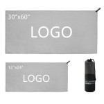 Logo Branded Microfiber Travel Sports Towel Set