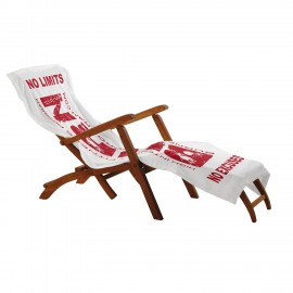 Logo Branded 35" x 70", 24 lb., Velour Lounge Chair Cover (Blank)  Logo Branded 35" x 70", 24 lb., Velour Lounge Chair Cover (Blank)