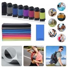 Personalized 2 Pack Microfiber Travel Beach Towel  Personalized 2 Pack Microfiber Travel Beach Towel