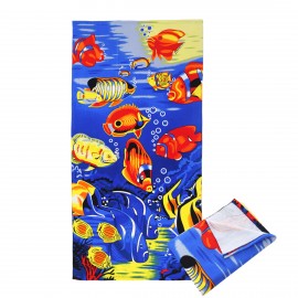 Reactive Printing Microfiber Beach Towel Beach Towel Custom Printed