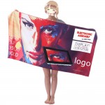 Custom Embroidered Full Sublimation Beach Towels Sport Towels