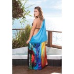 Heavyweight Subli-Plush Velour Beach Towel (Color Loops) Custom Imprinted