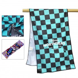 Logo Branded Sublimated Cooling Towel