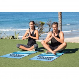 Sublimated Yoga Mat Towel Custom Imprinted