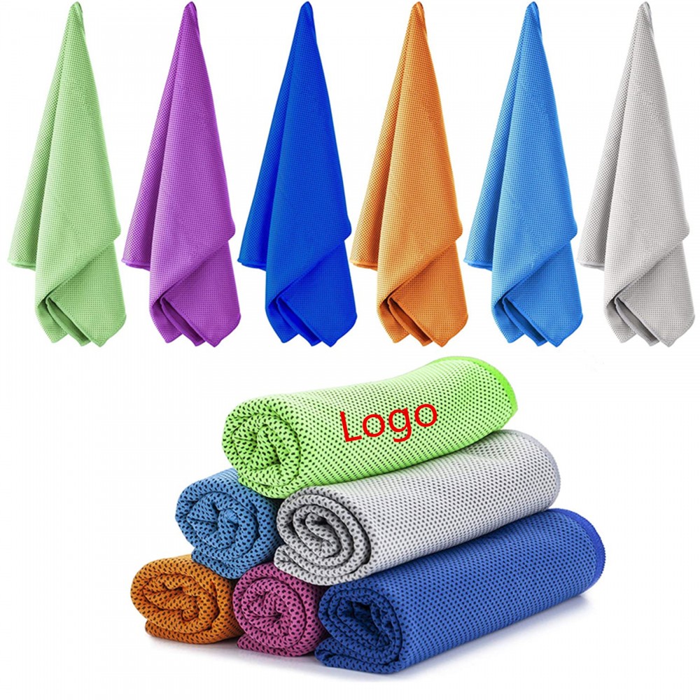 Logo Branded Sports Cooling Towel
