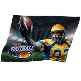 Sports Rally Towel w/ Full Bleed Custom Sublimation with Logo
