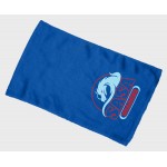 Budget Rally Terry Towel Hemmed 11x18 - Royal (Imprinted) Custom Printed