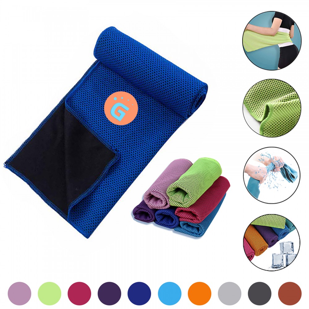 Workout Cooling Towel Custom Printed Workout Cooling Towel Custom Printed