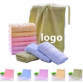 Micro Fiber Jacquard Pattern Hand Towel With Dobby Border Custom Printed