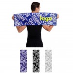 Custom Imprinted Cooling Quick Dry Towels Fitness Towels