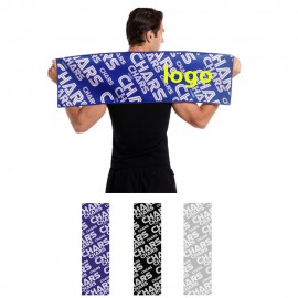 Custom Imprinted Cooling Quick Dry Towels Fitness Towels
