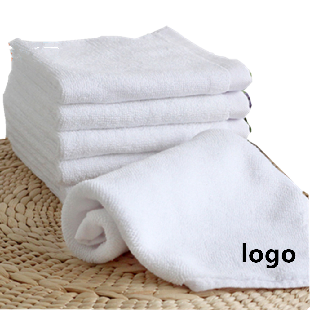 Plush Cotton Square Towel Kindergarten Wash Cloth Custom Printed