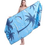 30"x 60" Sublimated Microfiber Sand Proof Beach Towel Custom Imprinted