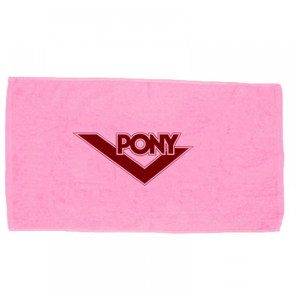 Logo Branded 30x60 Velour Beach Towel