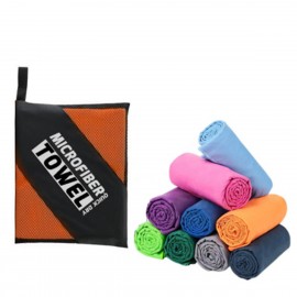 31 x 20 Inch Microfiber Quick Dry Sport Towel Custom Imprinted