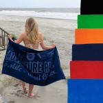 Logo Branded Jewel Collection Beach Towel - Colors (30" x 60")