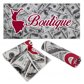 Full Color Sublimation Microfiber Beach Towel Custom Printed