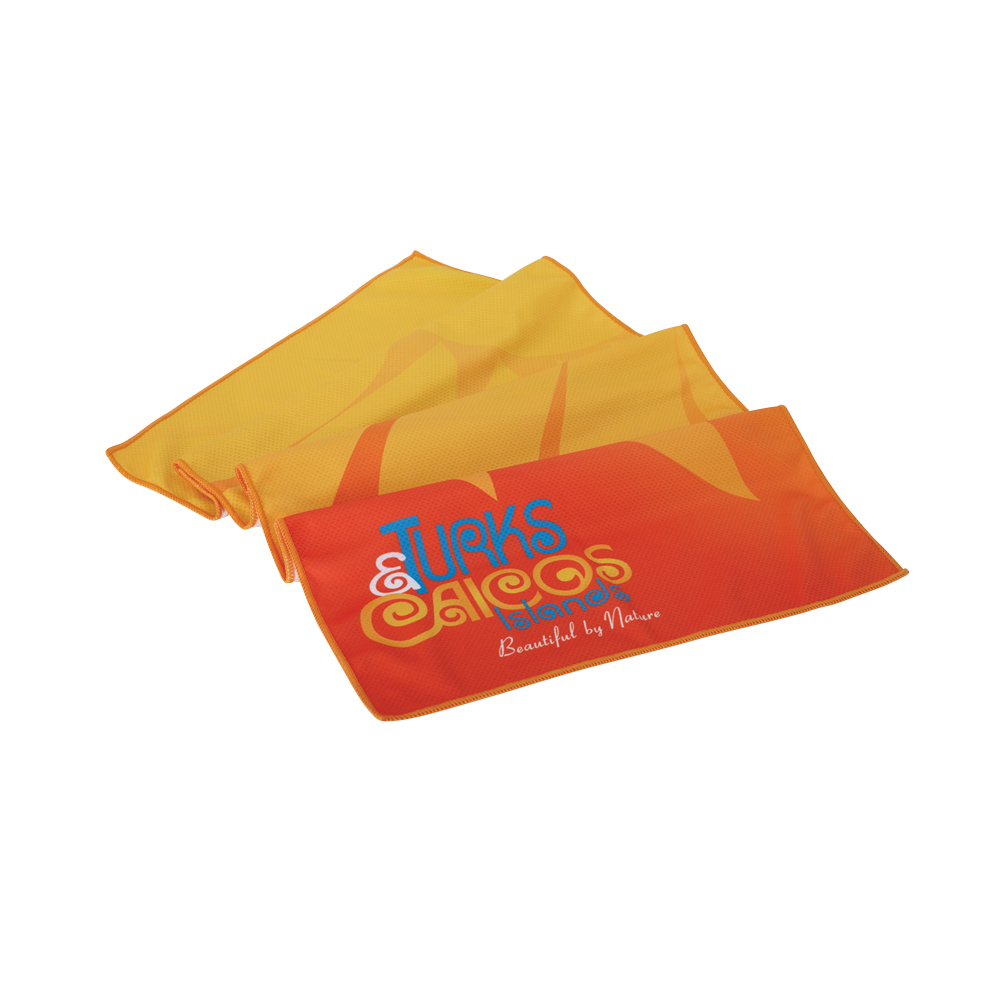 Logo Branded Import Dye-Sublimated Cooling Towel Logo Branded Import Dye-Sublimated Cooling Towel