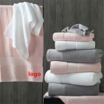 Star hotel high-quality towels Custom Printed