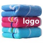 Pure Cotton Dyed Fitness Towels Custom Printed