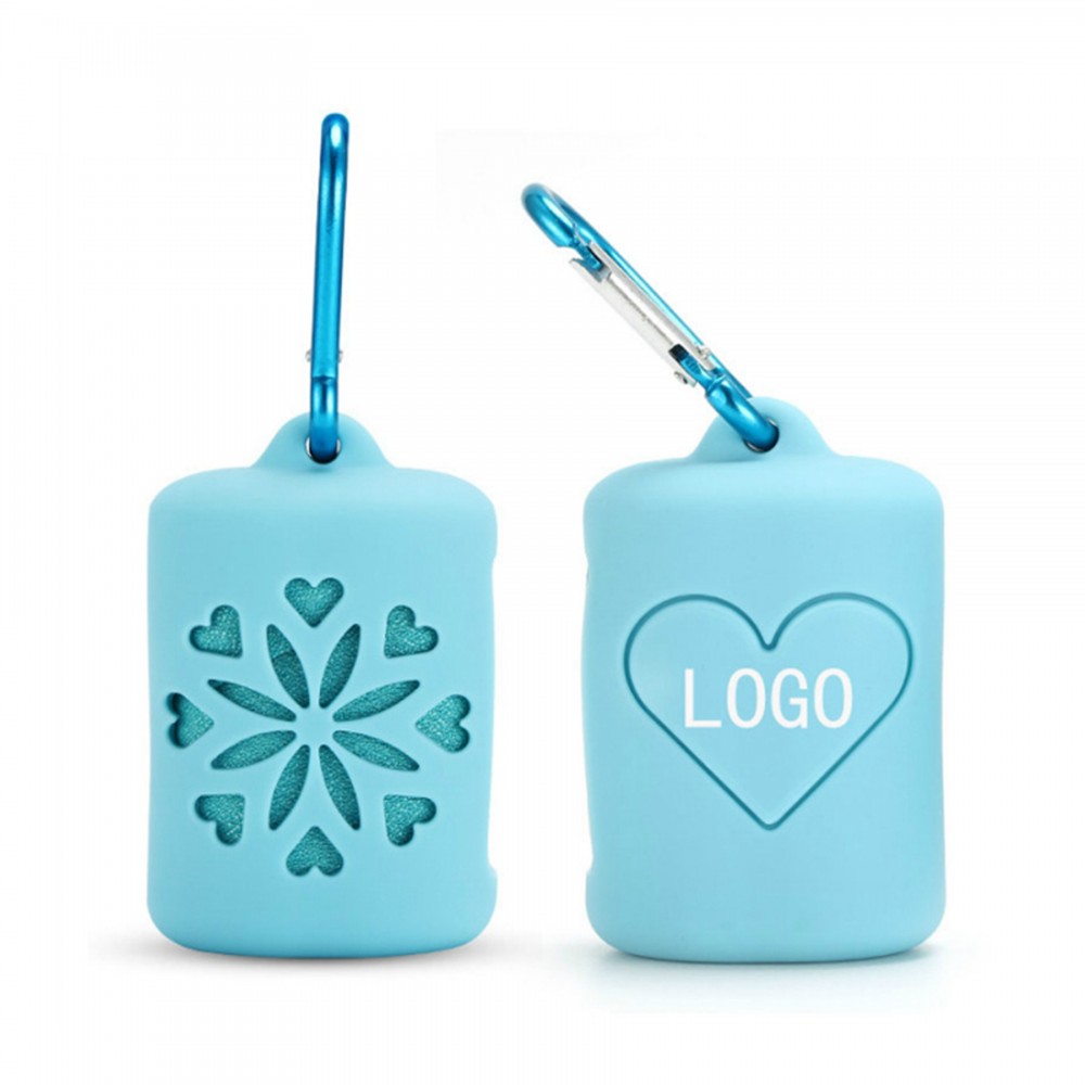 Custom Embroidered Sport Cooling Towel w/Packing Silicone Bag and Hook Custom Embroidered Sport Cooling Towel w/Packing Silicone Bag and Hook