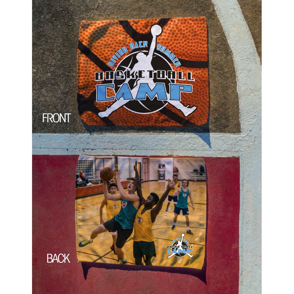 Custom Embroidered Pro Vision Double-Face Rally Towel (Sub/Sub) Custom Embroidered Pro Vision Double-Face Rally Towel (Sub/Sub)