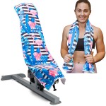 12"x 36" Sublimated Coolmax Polyester Gym Towel with Logo
