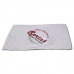 Q-Tees White Beach Towel Custom Imprinted