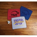 Logo Branded Microfiber Waffle Small Golf Towel (Embroidery)