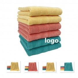Custom Embroidered Jacquard Pattern Cotton Hand Towels  Custom Embroidered Jacquard Pattern Cotton Hand Towels