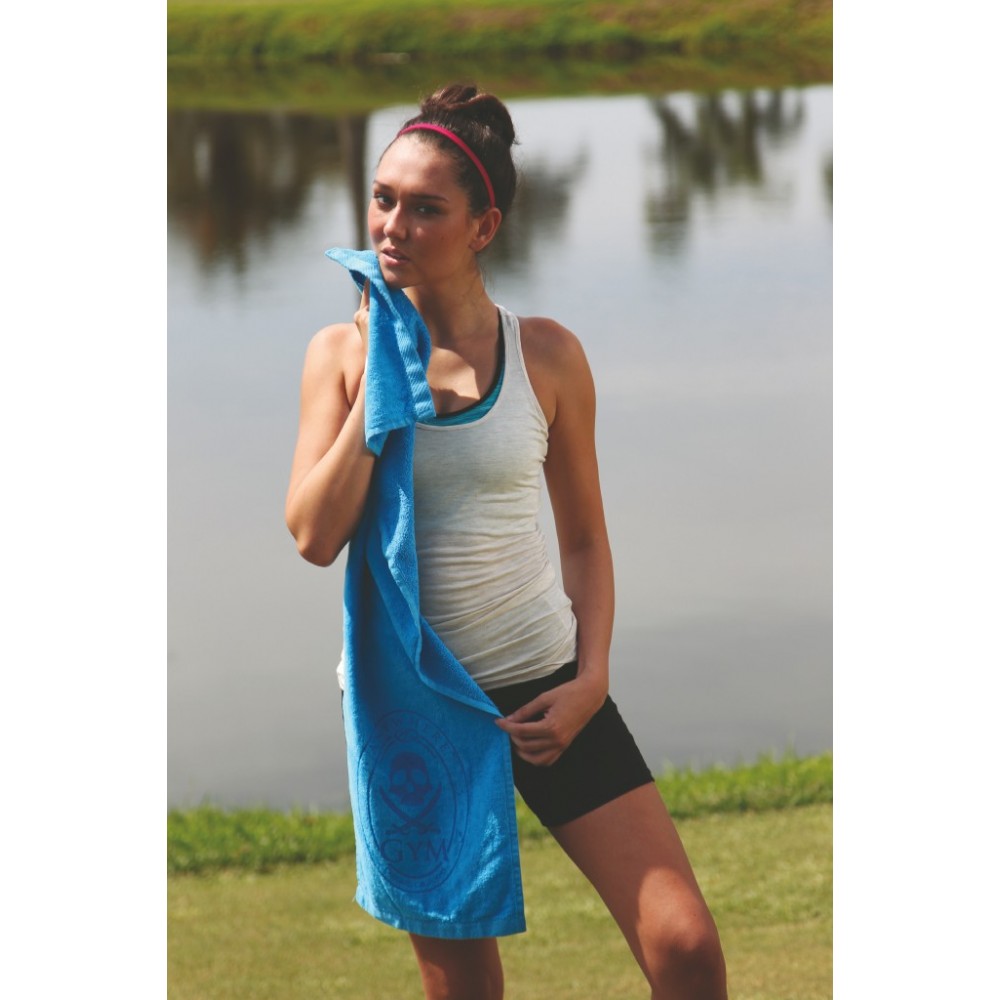 Custom Embroidered Fitness Towel w/ CleenFreek Technology (Embroidery) Custom Embroidered Fitness Towel w/ CleenFreek Technology (Embroidery)