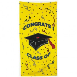 30" x 60", 11 lb., Velour Stock Design Congrats Beach Towel (Screen Print) Closeout Custom Printed