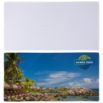 Seaside Full-Color 30" x 60" Waffle Microfiber Beach Towel Logo Branded
