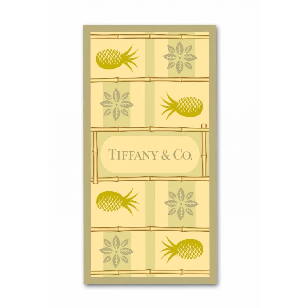 30" x 60", 11 lb, Terry Velour Stock Design Pineapple Beach Towel (Blank) Custom Printed 30" x 60", 11 lb, Terry Velour Stock Design Pineapple Beach Towel (Blank) Custom Printed